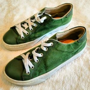 Mussi Green Platform Sneaker